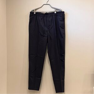 Banana Republic Men’s Dark Navy blue lined pants elastic waist NWT